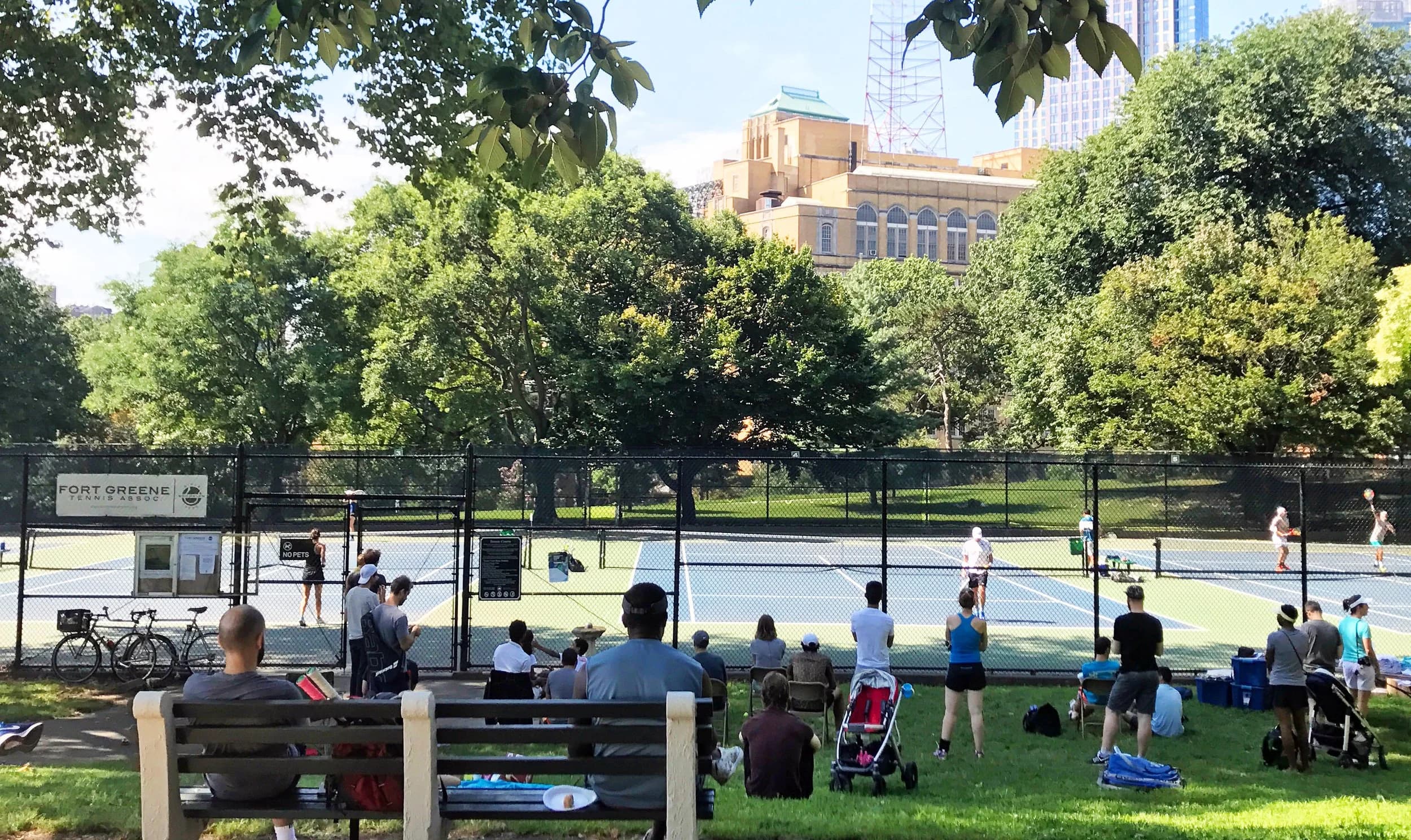Fort Greene Park tennis courts