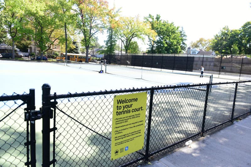 Walker Park tennis courts 2